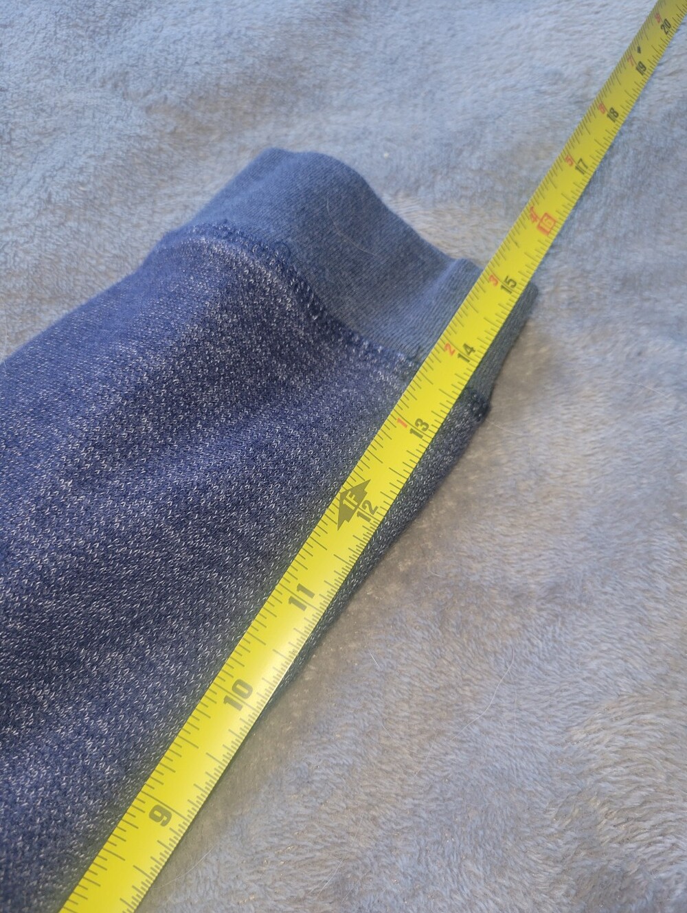 Hanes Navy Full-Zip Hooded Sweatshirt - Picture 8 of 8